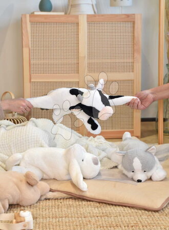 Plyšové zvieratká - Plyšová kravička The Soft Stretch Cow Histoire d’ Ours - 5