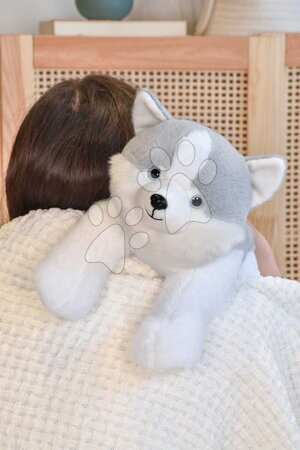 Plyšové zvieratká - Plyšový psík husky The Soft Stretch Husky Histoire d’ Ours - 3