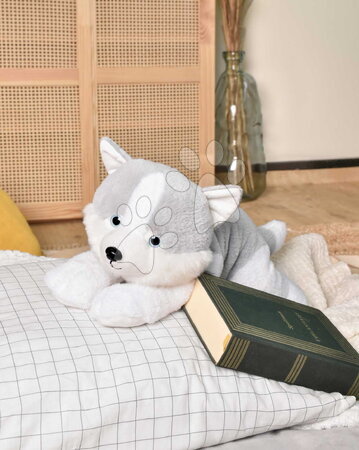 Plyšové zvieratká - Plyšový psík husky The Soft Stretch Husky Histoire d’ Ours - 4