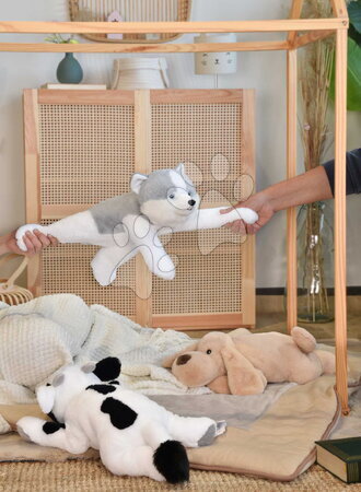 Plyšové zvieratká - Plyšový psík husky The Soft Stretch Husky Histoire d’ Ours - 6