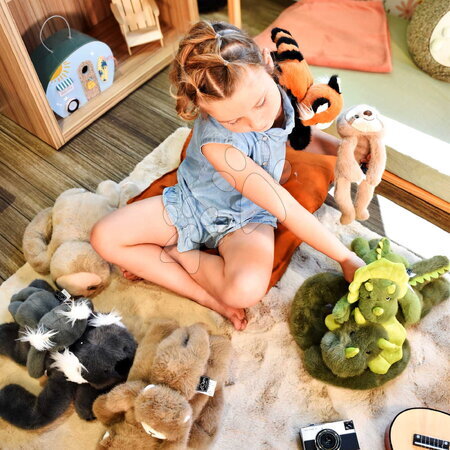 Plyšové zvieratká - Plyšový dinosaurus na objímanie The Glue Pots Dino Histoire d’ Ours - 31