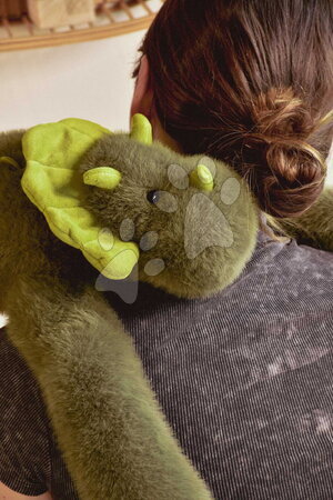 Plyšové zvieratká - Plyšový dinosaurus na objímanie The Glue Pots Dino Histoire d’ Ours - 4