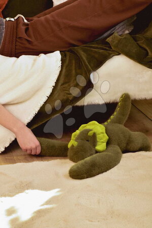 Plyšové zvieratká - Plyšový dinosaurus na objímanie The Glue Pots Dino Histoire d’ Ours - 5