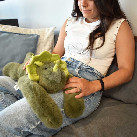 Plyšové zvieratká - Plyšový dinosaurus na objímanie The Glue Pots Dino Histoire d’ Ours - 11