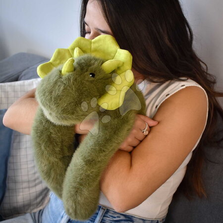 Plyšové zvieratká - Plyšový dinosaurus na objímanie The Glue Pots Dino Histoire d’ Ours - 12