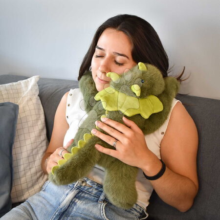 Plyšové zvieratká - Plyšový dinosaurus na objímanie The Glue Pots Dino Histoire d’ Ours - 13