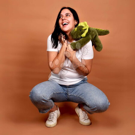 Plyšové zvieratká - Plyšový dinosaurus na objímanie The Glue Pots Dino Histoire d’ Ours - 21