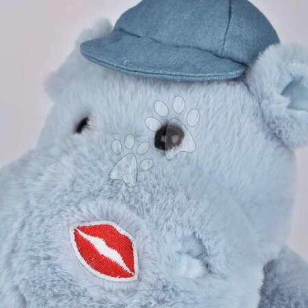 Plyšové a textilní hračky - Plyšový hrošík s kšiltovkou Cali Dreamin' Hippo Histoire d’ Ours - 3