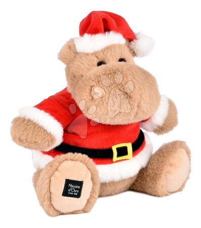 Plush animals | Page 7 - A plush hippo with a Christmas hat Kris Hug Hippo Histoire d’Ours_1