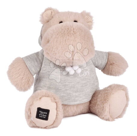 Plush animals | Page 7 - Plush hippo with a hoodie, Chilly Max Hippo Histoire d’Ours
