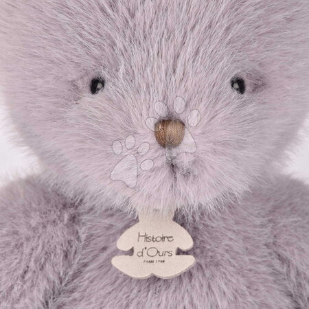 Plyšoví medvědi - Plyšový medvídek Clémentin Lavender Gray Histoire d’ Ours - 3