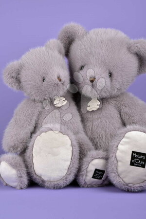 Teddy bears - Plush bear Clémentin Lavender-Gray Histoire d’Ours - 9