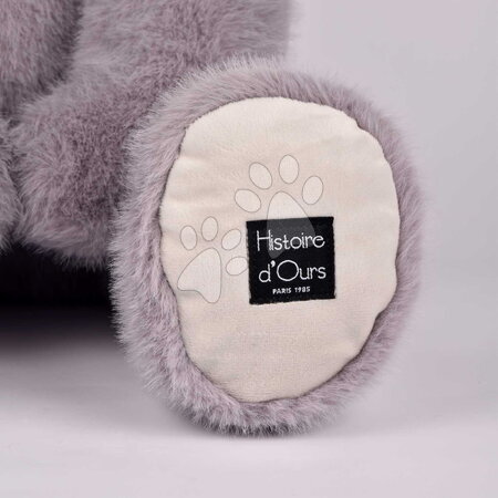 Teddy bears - Plush bear Clémentin Lavender-Gray Histoire d’Ours - 5