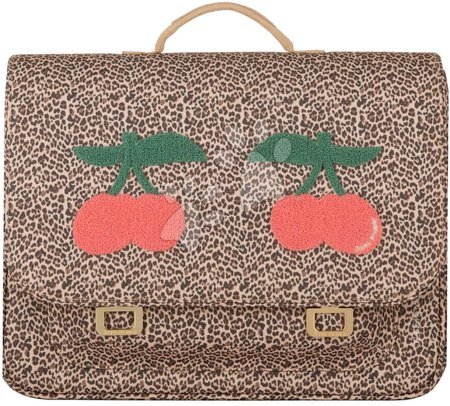 Kreatívne a didaktické hračky - Školská aktovka It Bag Midi Leopard Cherry Jeune Premier