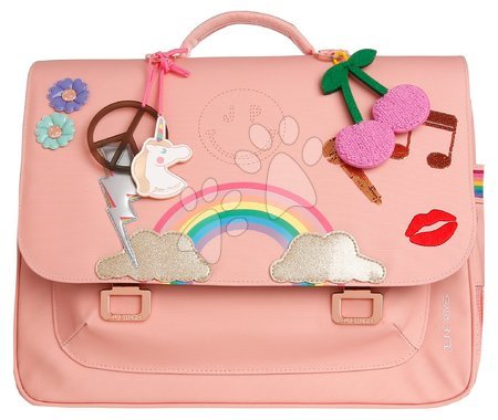 Rechizite școlare - Servietă școlară It Bag Midi Lady Gadget Pink Jeune Premier