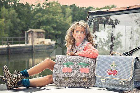 Školske aktovke - Školska aktovka It Bag Midi Leopard Cherry Jeune Premier - 16