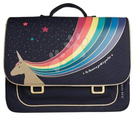 Ako v škole - Školská aktovka It Bag Midi Unicorn Gold Jeune Premier