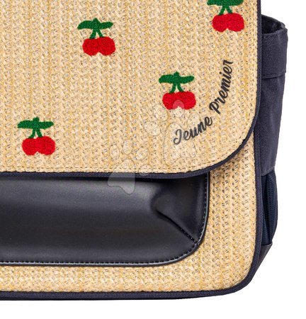 Školní potřeby - Školní aktovka It Bag Midi Raffia Cherry Jeune Premier_1