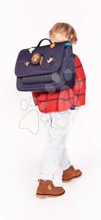 Iskolatáskák - Iskolai aktatáska It Bag Midi Big Five Navy Jeune Premier  - 7