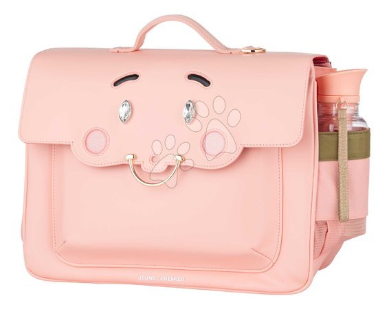 Teczki szkolne - Aktówka szkolna It Bag Midi BFF Różowa Jeune Premier - 2