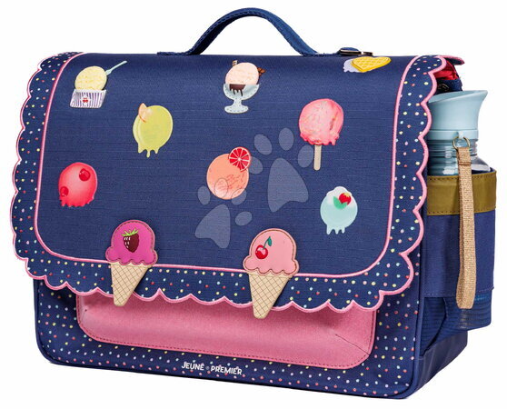 Školské aktovky - Školská aktovka It Bag Midi Disco Dip Jeune Premier ergonomická luxusné prevedenie 30*38 cm_2