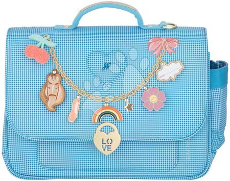 Ako v škole - Školská aktovka It Bag Mini Vichy Love Blue Jeune Premier