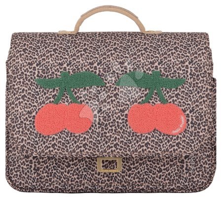 Kreatívne a didaktické hračky - Školská aktovka It Bag Mini Leopard Cherry Jeune Premier