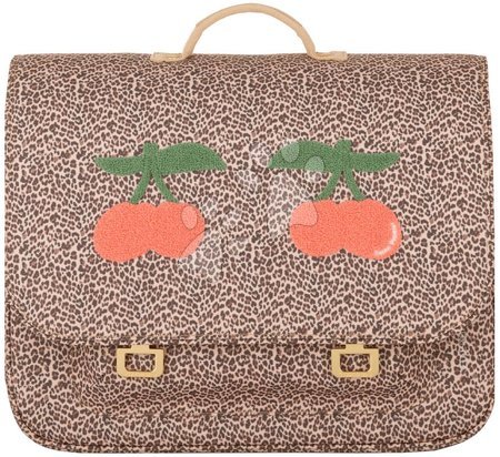 Ako v škole - Školská aktovka It Bag Maxi Leopard Cherry Jeune Premier