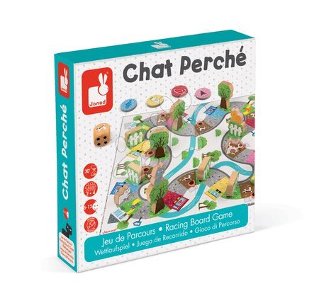 Cizojazyčné společenské hry - Společenská hra Chat Perche Janod - 4