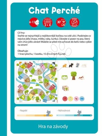 Cizojazyčné společenské hry - Společenská hra Chat Perche Janod - 8