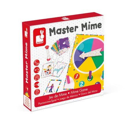 Cizojazyčné společenské hry - Společenská hra Master Mime Janod - 3