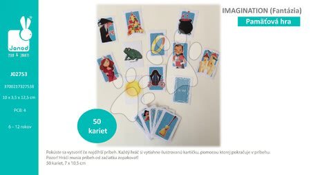 Cizojazyčné společenské hry - Společenská hra Imagination Janod  - 5