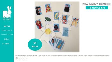 Cizojazyčné společenské hry - Společenská hra Imagination Janod  - 7