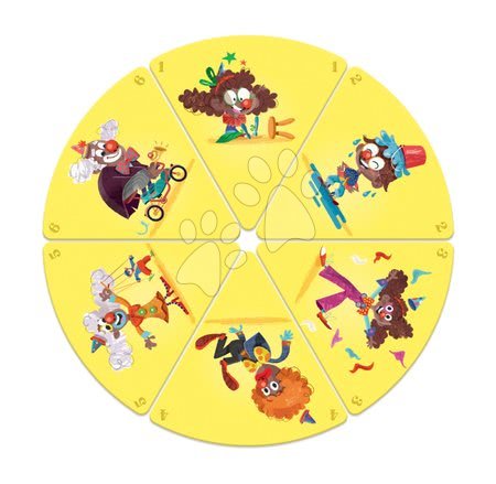 Cizojazyčné společenské hry - Společenská hra Family Circus Janod  - 1