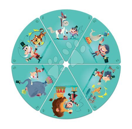 Cizojazyčné společenské hry - Společenská hra Family Circus Janod  - 2