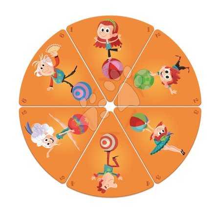 Cizojazyčné společenské hry - Společenská hra Family Circus Janod  - 3