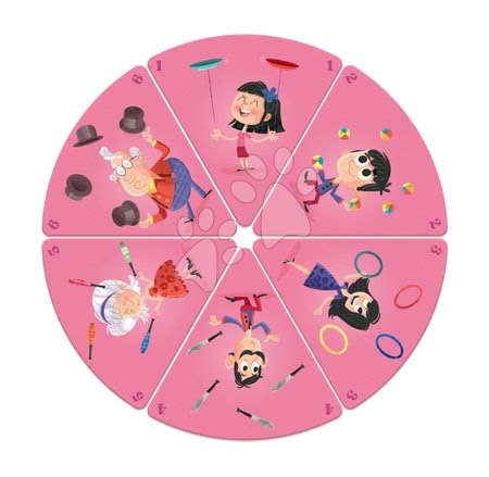 Cizojazyčné společenské hry - Společenská hra Family Circus Janod  - 9