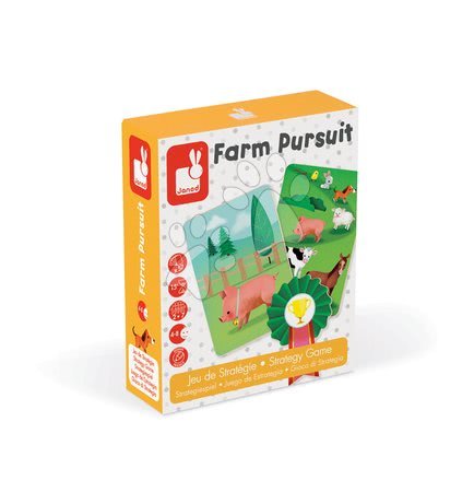 Cizojazyčné společenské hry - Strategická hra Honička na farmě Janod 