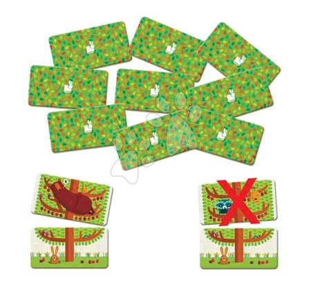 Cizojazyčné společenské hry - Společenská hra Happy Tree Janod - 2