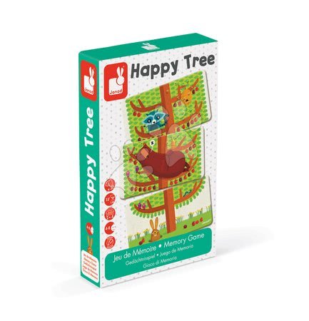 Cizojazyčné společenské hry - Společenská hra Happy Tree Janod - 3