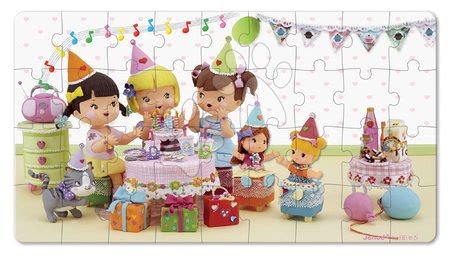 Detské puzzle do 100 dielov - Puzzle Júlia oslavuje narodeniny Janod - 2