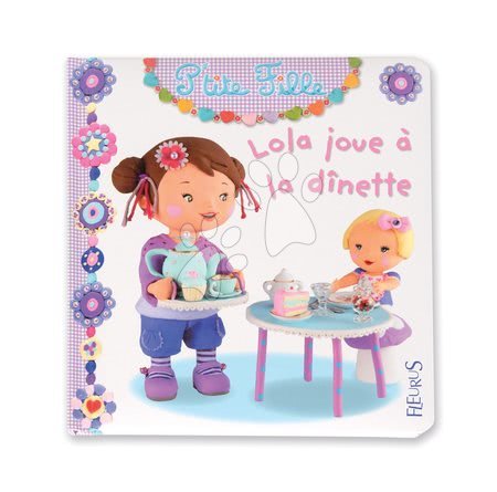 Dětské puzzle do 100 dílků - Puzzle Lola na čajová párty Janod - 4