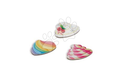 Magnetky pre deti - Magnetická kniha Cupcakes Magneti'Book Janod - 3