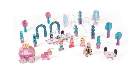 Ruční práce a tvoření - Stavebnice Zámek pro princeznu Cardboard Worlds Janod - 2