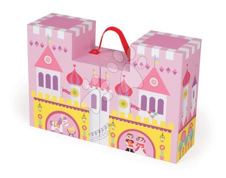 Ruční práce a tvoření - Stavebnice Zámek pro princeznu Cardboard Worlds Janod - 6