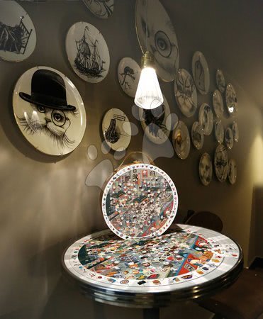 Dětské puzzle od 100–300 dílků - Kulaté puzzle Kuchyně restaurace Janod - 3