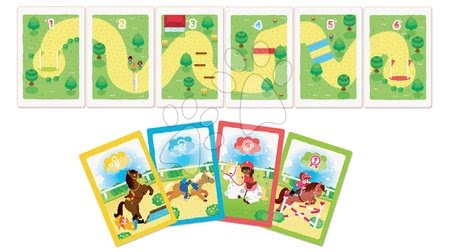 Puzzle i gry towarzyskie Janod - Gra społeczna Galloping Horses Janod