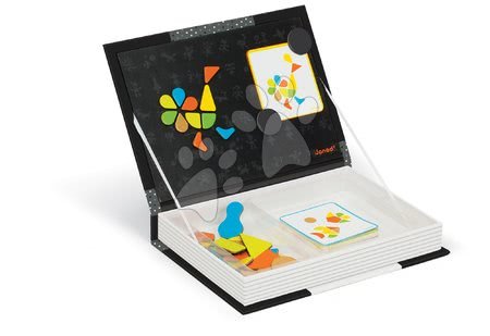 Magnetky pro děti - Magnetická kniha Moduloform Magneti'Book Janod  - 1