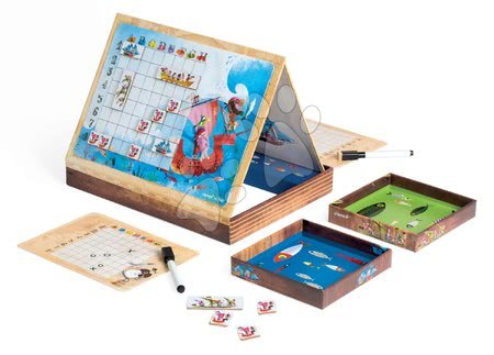 Puzzle a společenské hry od výrobce Janod - Společenská hra Pirates Battleship Janod_1