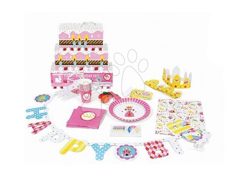 Kreatywne i dydaktyczne zabawki Janod - Zestaw urodzinowy Princess Happy Janod